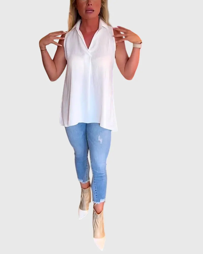 Lina™ | Sleeveless Top Hazel & Ruth