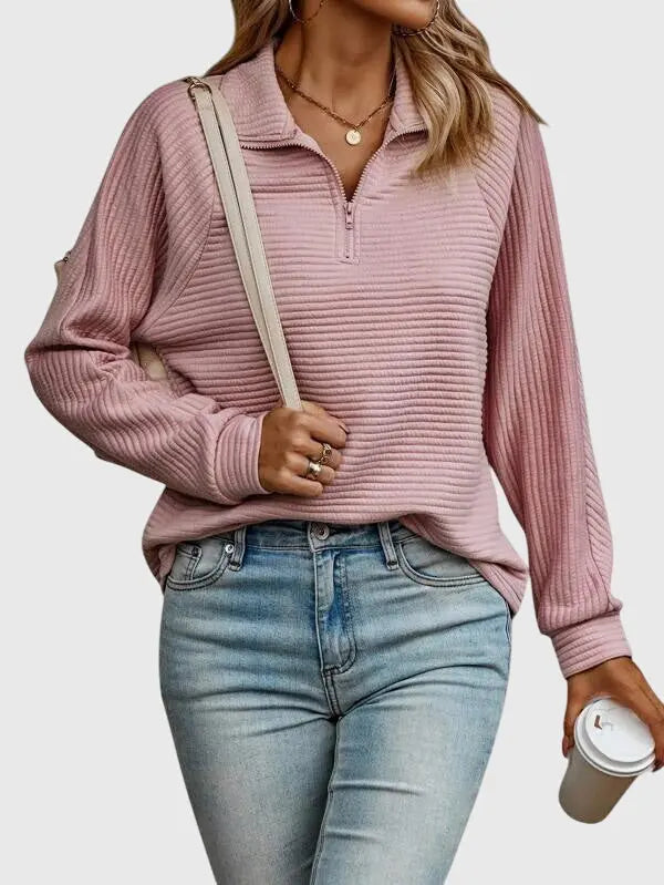 Abigail™ | Elegant Sweater with Zipper Mani And Rosi