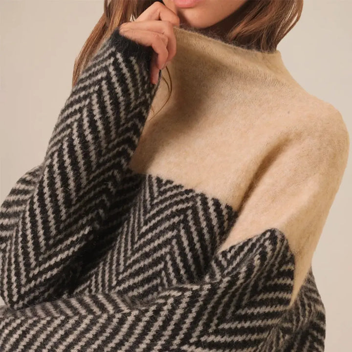 Adelie | Premium Turtleneck Sweater Mani and Rosi