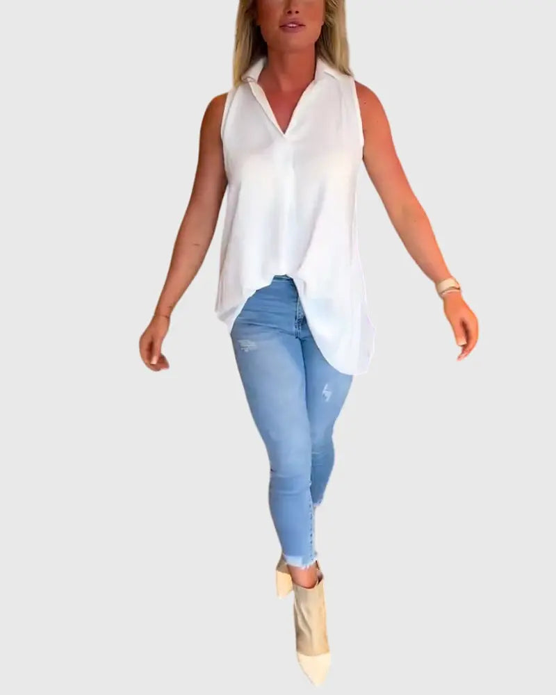 Lina™ | Sleeveless Top Hazel & Ruth