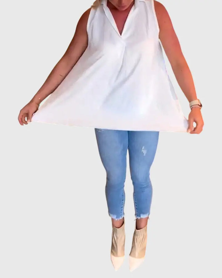 Lina™ | Sleeveless Top Hazel & Ruth