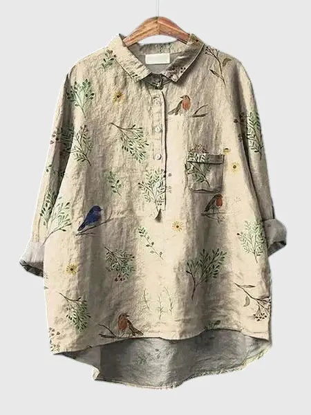 Valeria™ - Floral Print Blouse Mani And Rosi