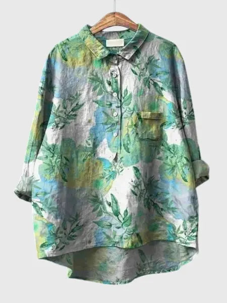 Valeria™ - Floral Print Blouse Mani And Rosi