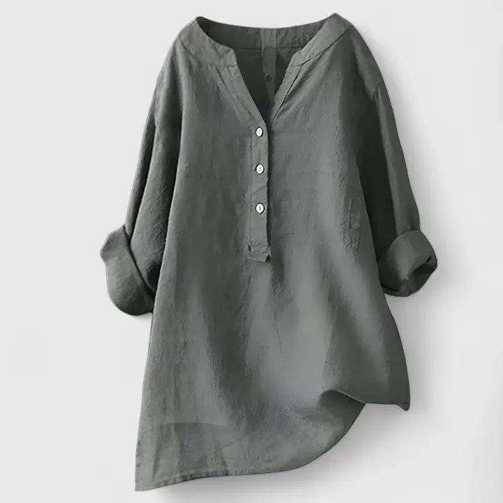 Larienne | Elegant Button-Front Shirt Hazel & Ruth