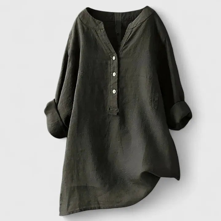 Larienne | Elegant Button-Front Shirt Hazel & Ruth
