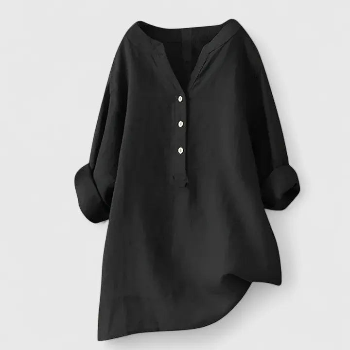 Larienne | Elegant Button-Front Shirt Hazel & Ruth