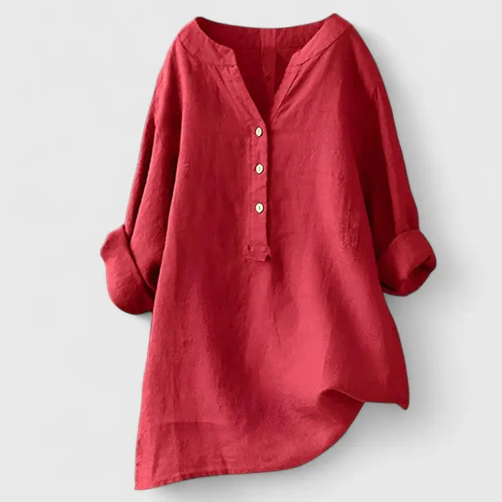 Larienne | Elegant Button-Front Shirt Hazel & Ruth