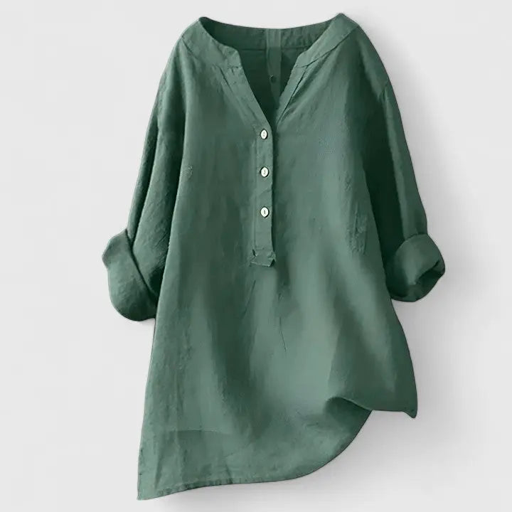 Larienne | Elegant Button-Front Shirt Hazel & Ruth