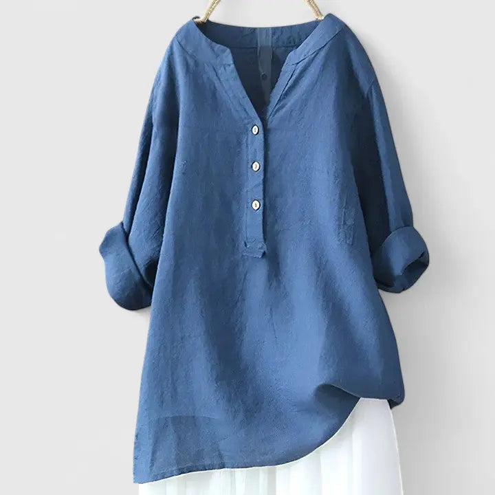Larienne | Elegant Button-Front Shirt Hazel & Ruth