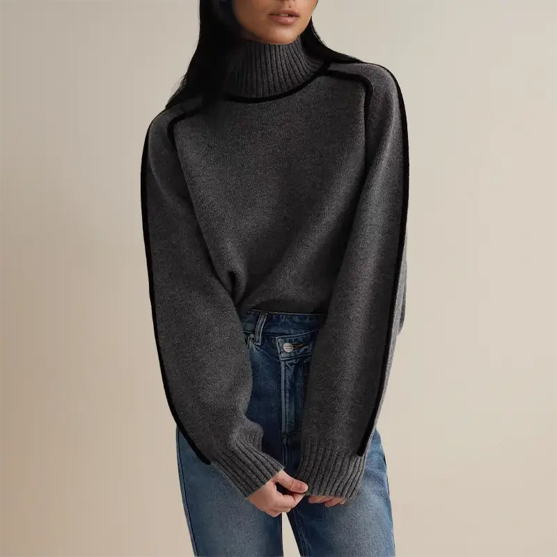 Lara | Women's Turtleneck Sweater Mani and Rosi