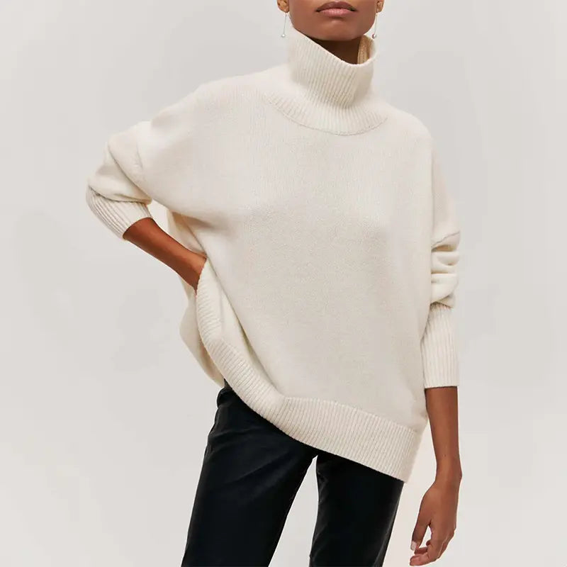 Nanci | Timeless Knit Turtleneck Mani and Rosi